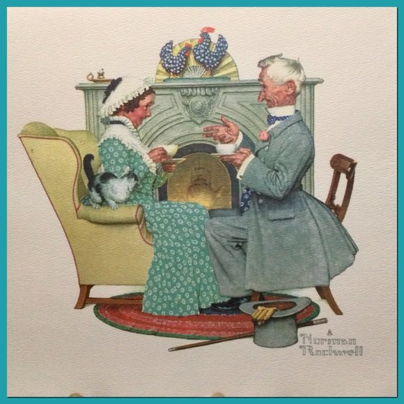 Vtg N Rockwell Print Set - Picture 9 of 10